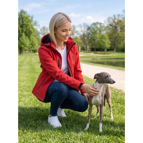 Ženska softshell jakna ALTISPORT ALW056521 RDEČA 