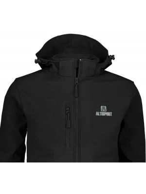 Moška softshell jakna ALTISPORT ALM006522 ČRNA