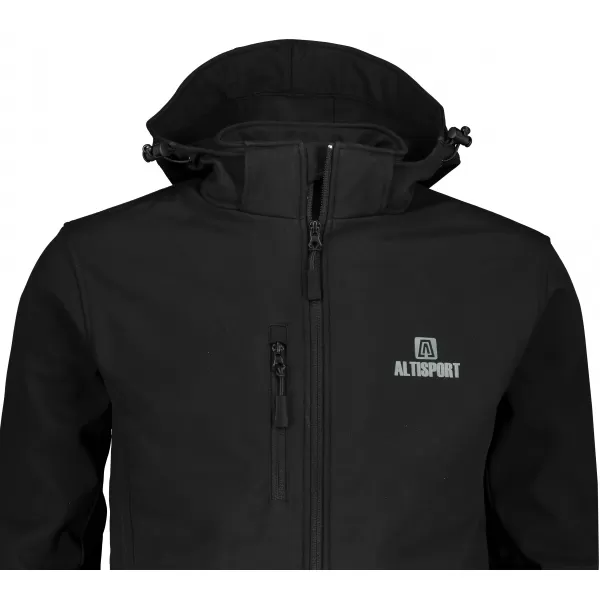  Moška softshell jakna ALTISPORT ALM006522 ČRNA 