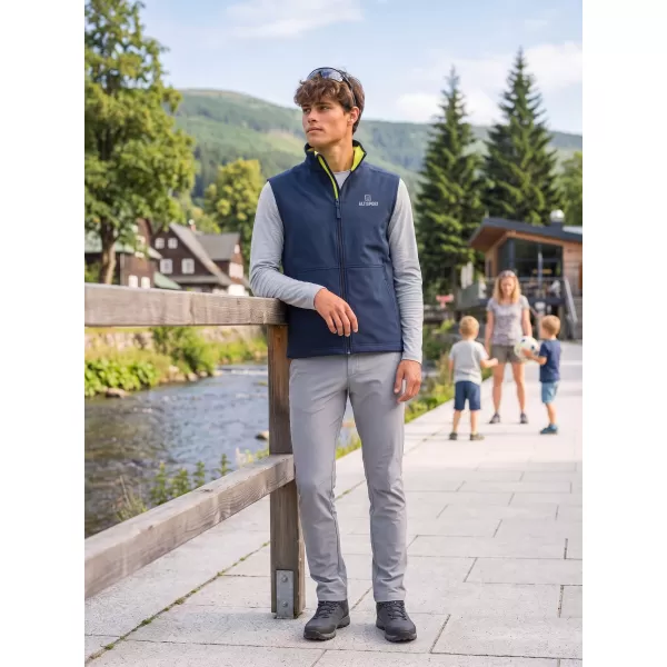  Moški softshell telovnik ALTISPORT ALM006517 MORNARSKO MODRA 