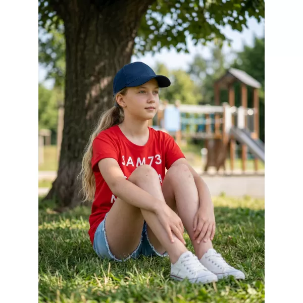  Dekliška majica s kratkimi rokavi SAM 73 MELANIE GT 551 RDEČA 