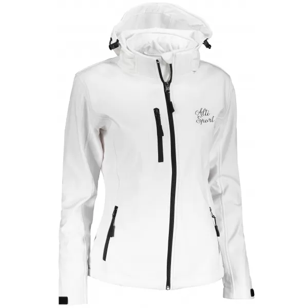  Ženska softshell jakna ALTISPORT ALW056521 BELA 