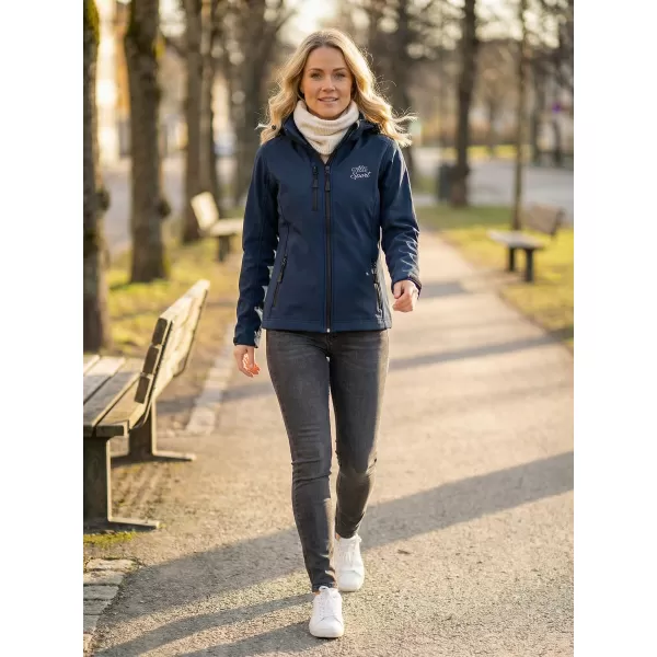  Ženska softshell jakna ALTISPORT ALW056521 MORNARSKO MODRA 