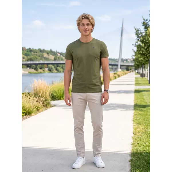  Pánské premium triko ALTISPORT CARRYOVER ALM065153 AVOCADO GREEN 