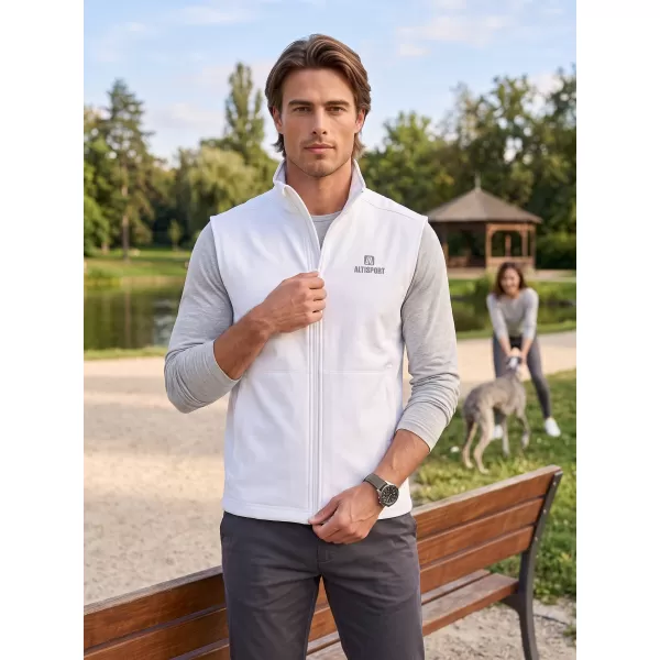  Moški softshell telovnik ALTISPORT ALM006517 BELA 