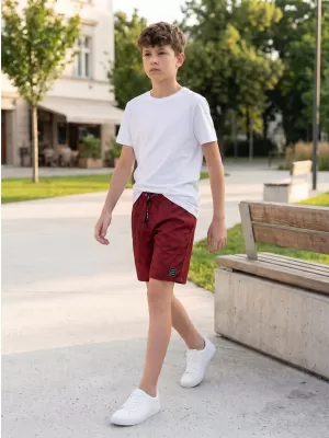 Fantje kratke hlače SAM 73 FELIX BS 532 RDEČA