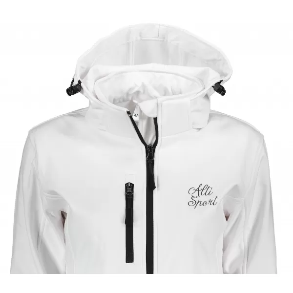  Ženska softshell jakna ALTISPORT ALW056521 BELA 