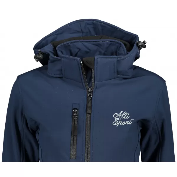  Ženska softshell jakna ALTISPORT ALW056521 MORNARSKO MODRA 