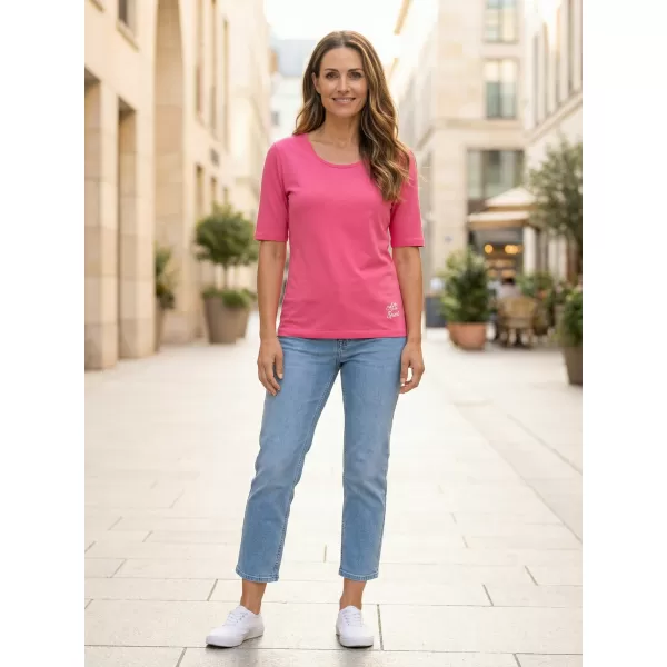  Ženska majica s kratkimi rokavi ALTISPORT ARICA LTST772 SVETLO ROZA 