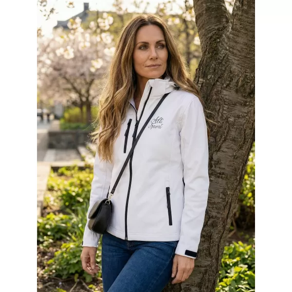  Ženska softshell jakna ALTISPORT ALW056521 BELA 