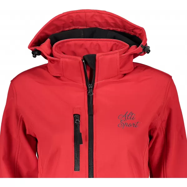  Ženska softshell jakna ALTISPORT ALW056521 RDEČA 