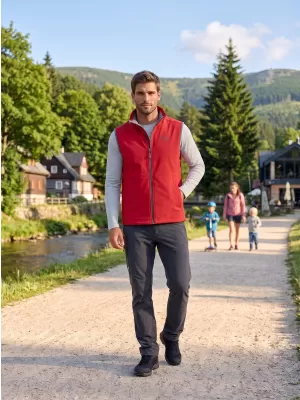 Moški softshell telovnik ALTISPORT ALM006517 RDEČA