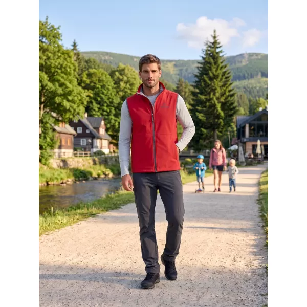 Moški softshell telovnik ALTISPORT ALM006517 RDEČA 