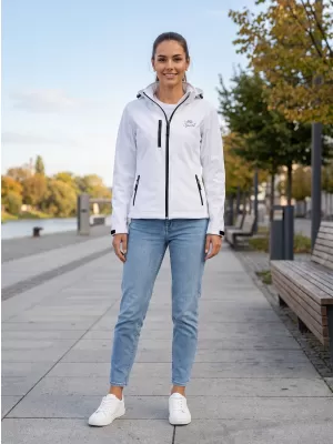 Ženska softshell jakna ALTISPORT ALW056521 BELA