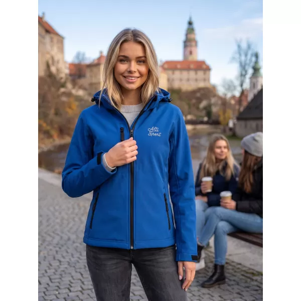  Ženska softshell jakna ALTISPORT ALW056521 KRALJEVSKO MODRA 