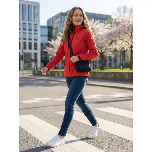  Ženska softshell jakna ALTISPORT ALW056521 RDEČA 