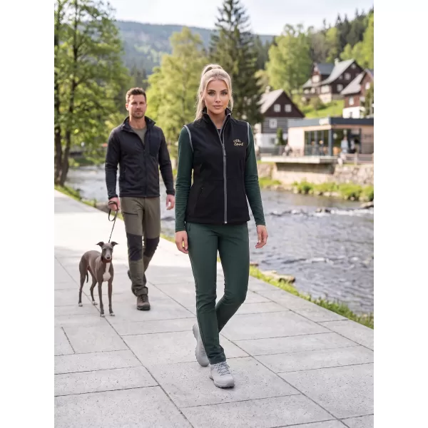  Ženski softshell telovnik ALTISPORT ALW056516 ČRNA 