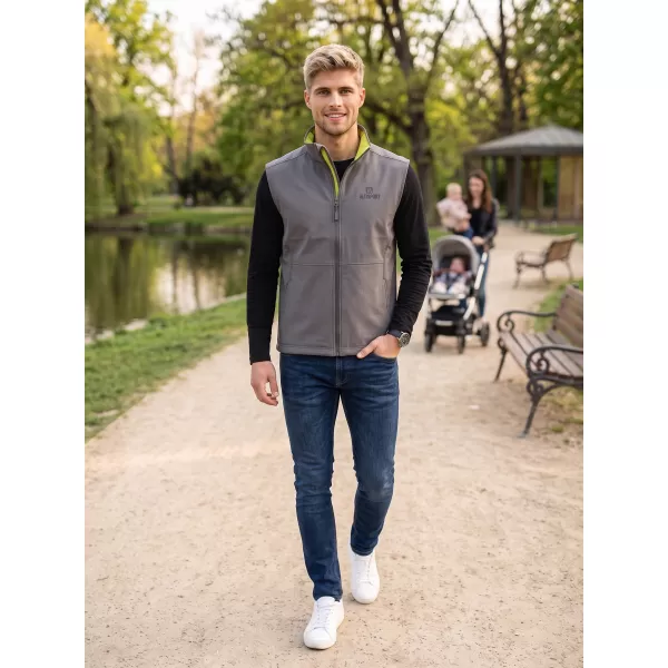  Moški softshell telovnik ALTISPORT ALM006517 JEKLENO SIVA 
