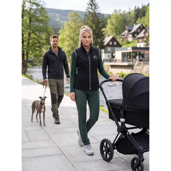 Ženski softshell telovnik ALTISPORT ALW056516 ČRNA 