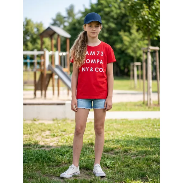  Dekliška majica s kratkimi rokavi SAM 73 MELANIE GT 551 RDEČA 
