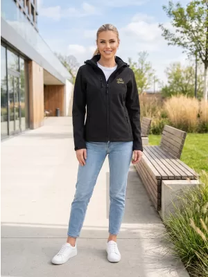 Ženska softshell jakna ALTISPORT ALW056521 ČRNA