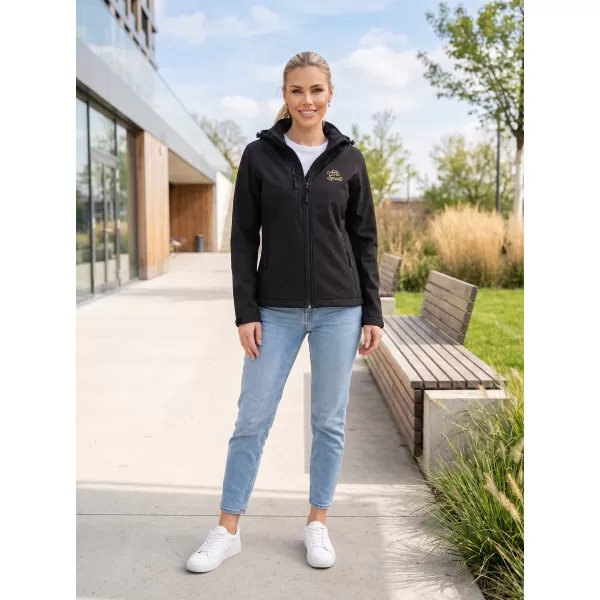  Ženska softshell jakna ALTISPORT ALW056521 ČRNA 