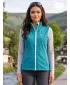 Ženski softshell telovnik ALTISPORT ALW056516 TEMNO TURKIZNA