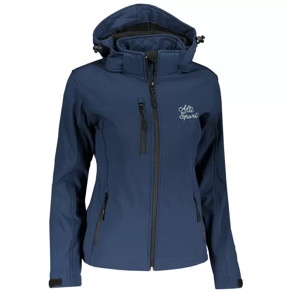  Ženska softshell jakna ALTISPORT ALW056521 MORNARSKO MODRA 