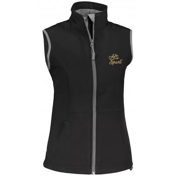  Ženski softshell telovnik ALTISPORT ALW056516 ČRNA 