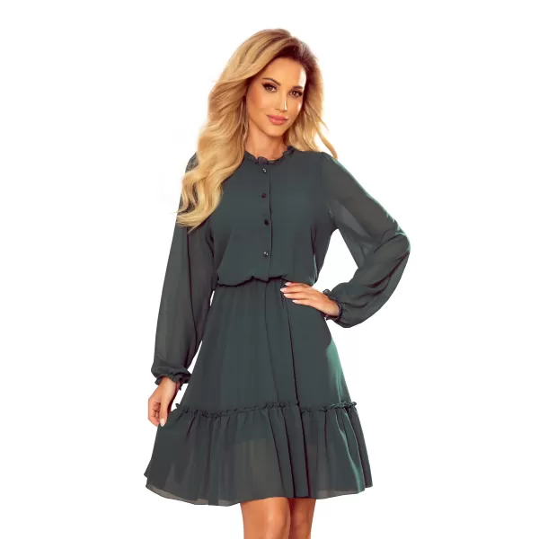  Obleka NUMOCO TRACY A335-1 ZELENO 