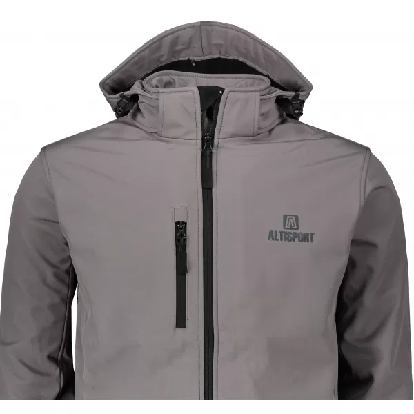  Moška softshell jakna ALTISPORT ALM006522 JEKLENO SIVA 