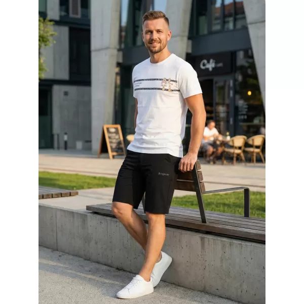  Moške kratke hlače ALTISPORT ELOF MPAT527 ČRNA 