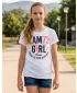 Dekliška majica s kratkimi rokavi SAM 73 KYLIE GT 549 BELA