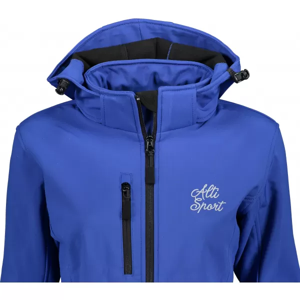  Ženska softshell jakna ALTISPORT ALW056521 KRALJEVSKO MODRA 
