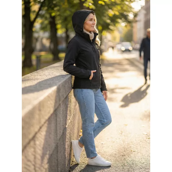  Ženska softshell jakna ALTISPORT ALW056521 ČRNA 