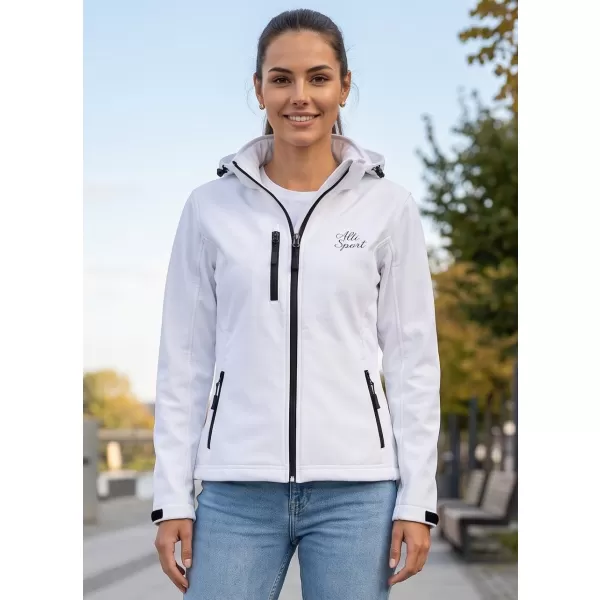  Ženska softshell jakna ALTISPORT ALW056521 BELA 
