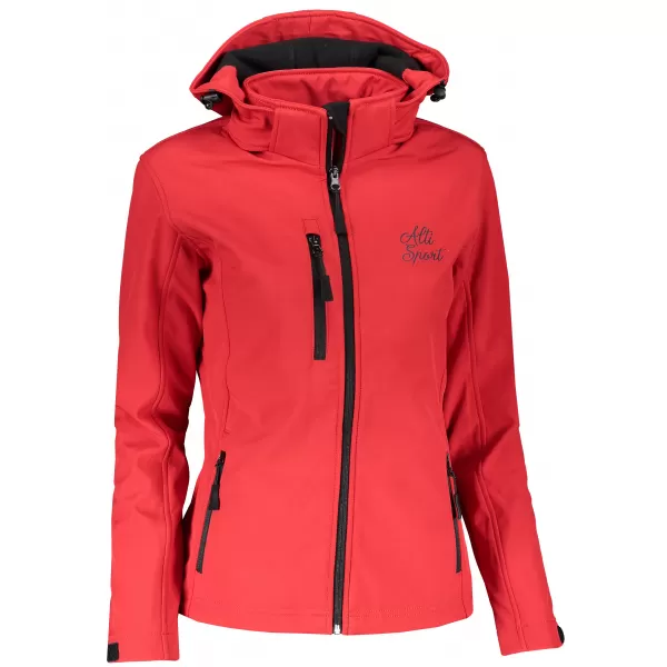  Ženska softshell jakna ALTISPORT ALW056521 RDEČA 