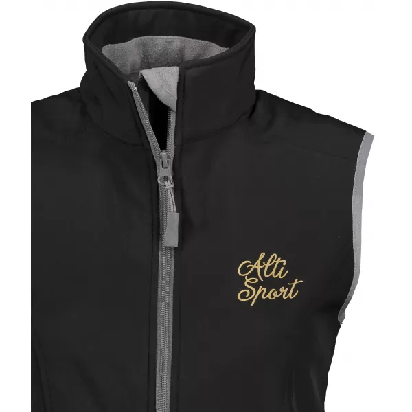  Ženski softshell telovnik ALTISPORT ALW056516 ČRNA 