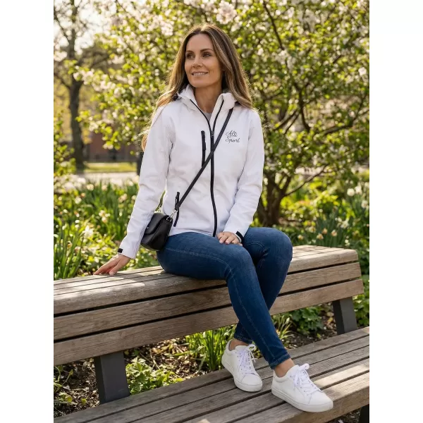  Ženska softshell jakna ALTISPORT ALW056521 BELA 