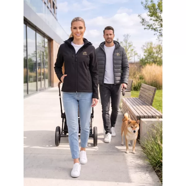  Ženska softshell jakna ALTISPORT ALW056521 ČRNA 