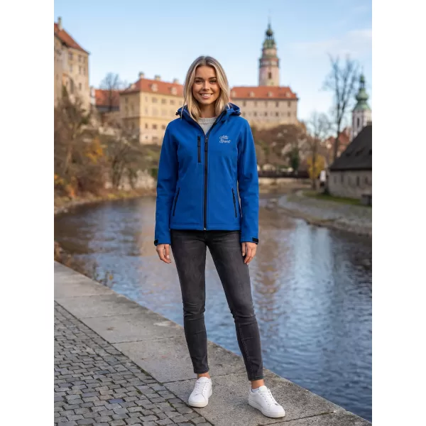  Ženska softshell jakna ALTISPORT ALW056521 KRALJEVSKO MODRA 