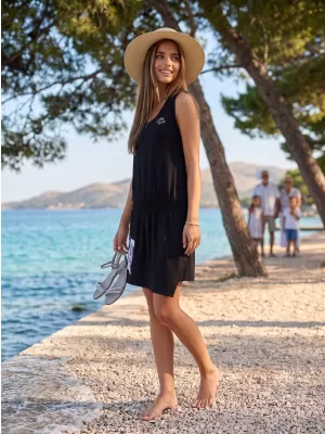 Obleka ALTISPORT NYONA LSKT329 ČRNA