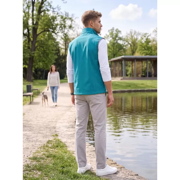  Moški softshell telovnik ALTISPORT ALM006517 TEMNO TURKIZNA 