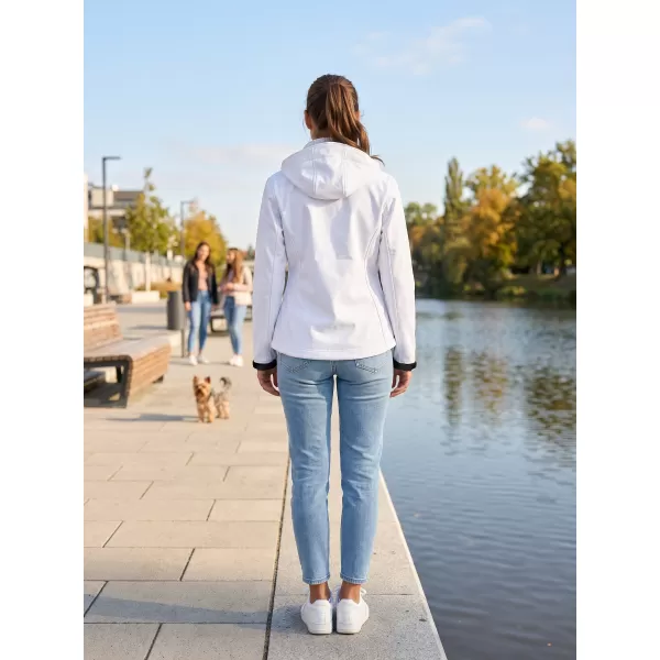  Ženska softshell jakna ALTISPORT ALW056521 BELA 