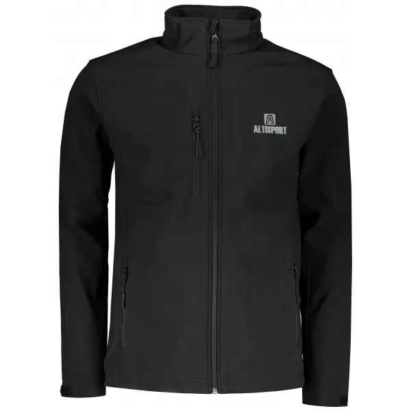  Moška softshell jakna ALTISPORT ALM006522 ČRNA 