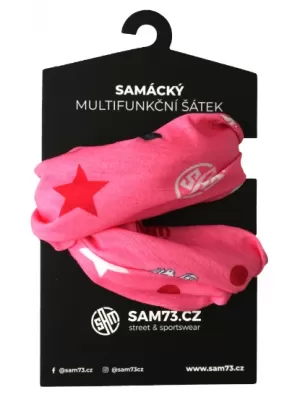 Dekliški večnamenski šal SAM 73 FELICITY UN 105 ROZA