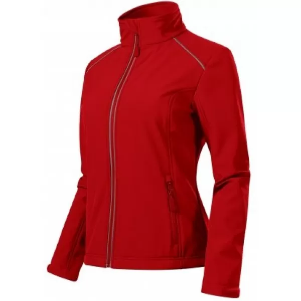  Ženska softshell jakna MALFINI VALLEY 537 RDEČA 