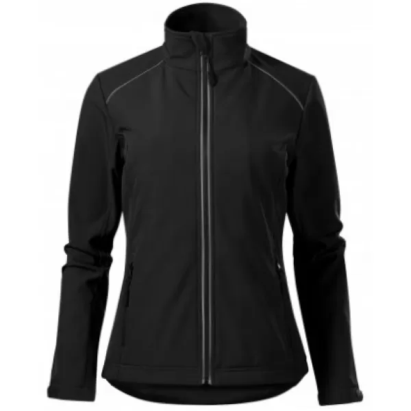  Ženska softshell jakna MALFINI VALLEY 537 ČRNA 