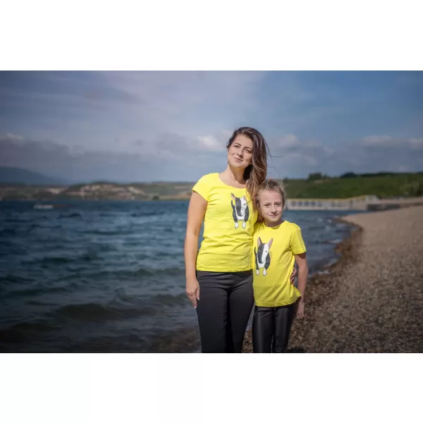  Otroška majica s kratkimi rokavi ALTISPORT ALK080138 LIMONA 