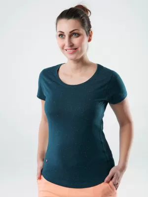 Ženska majica s kratkimi rokavi LOAP BULLA MODRA